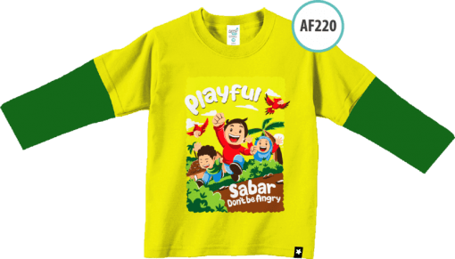 AF220 Kaos Anak Playful Sabar